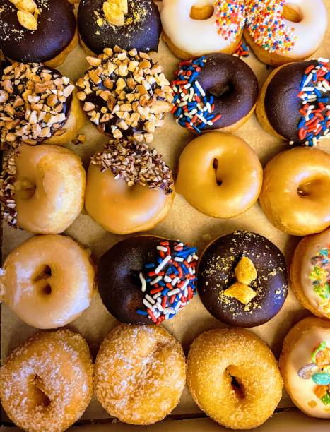 Donuts stock photo