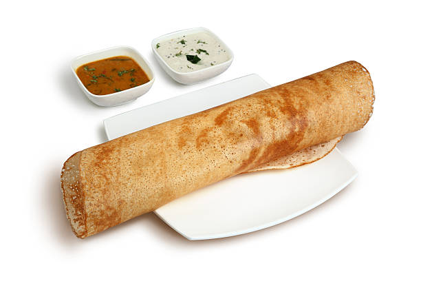 Dosa Dosa, South Indian snack thosai stock pictures, royalty-free photos & images