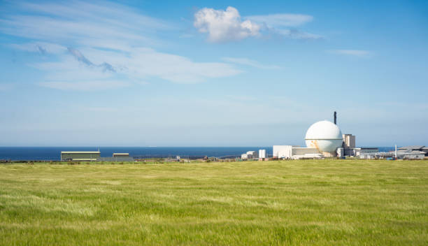 Dounreay Nuclear Power site on Scotland's North Coast A former fast breeder reactor, Dounreay - located on Scotland's north coast - is currently being decommissioned. caithness stock pictures, royalty-free photos & images