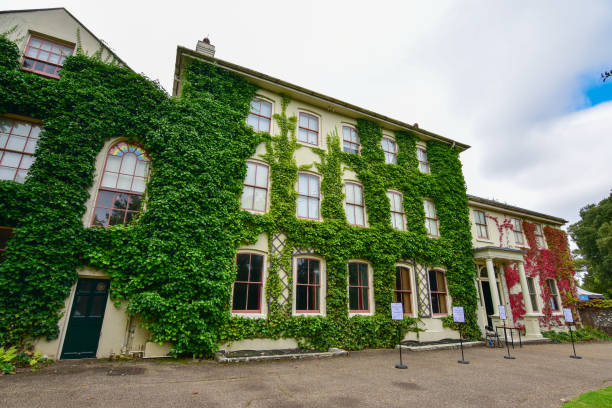 Down House is the former home of Charles Darwin, the English naturalist, and his family stock photo
