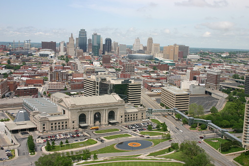 Downtown Kansas City Stock Photo - Download Image Now - iStock