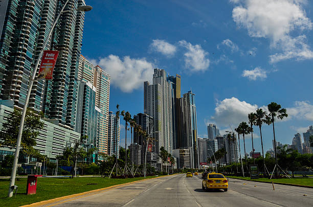 Downtown Panama City, Panama stock photo