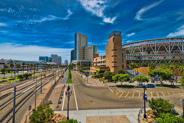 Downtown San Diego, California stock photo