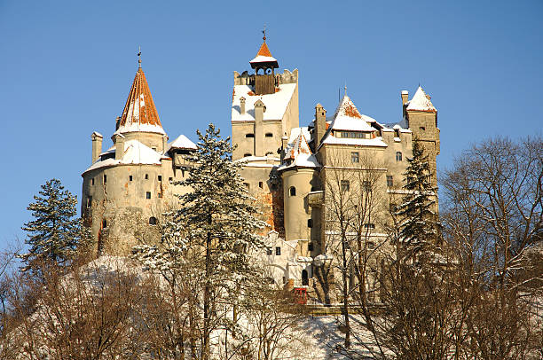 Dracula's Bran Castle, Transylvania, Romania, Europe stock photo
