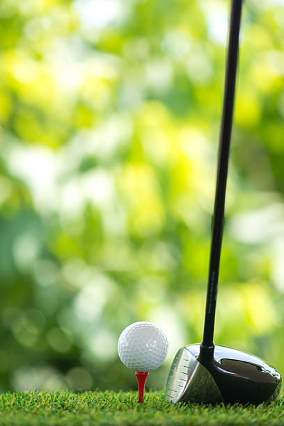 drive golf stock photo