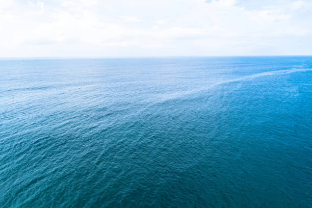 Drone aerial view of sea wave surface Drone aerial view of sea wave surface indian ocean stock pictures, royalty-free photos & images