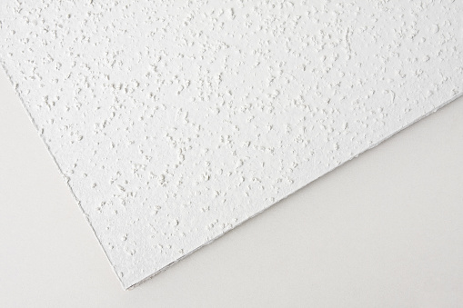 Drywall Ceiling Texture Sample Stock Photo Download Image