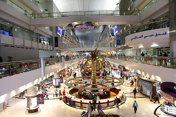 Dubai International Airport. UAE stock photo