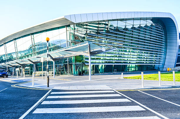Dublin Airport stock photo