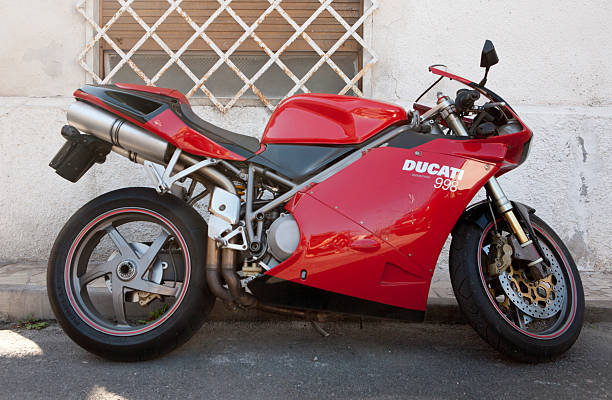 Ducati Motorbike stock photo