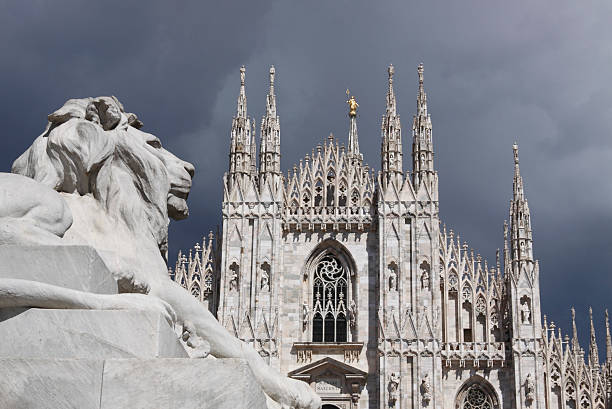 Duomo of Milan stock photo