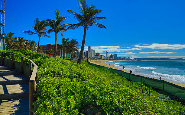 Durban Skyline South Beach durban stock pictures, royalty-free photos & images