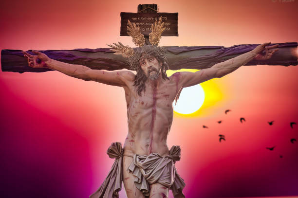 Easter. The Virge Maria.  good friday stock pictures, royalty-free photos & images