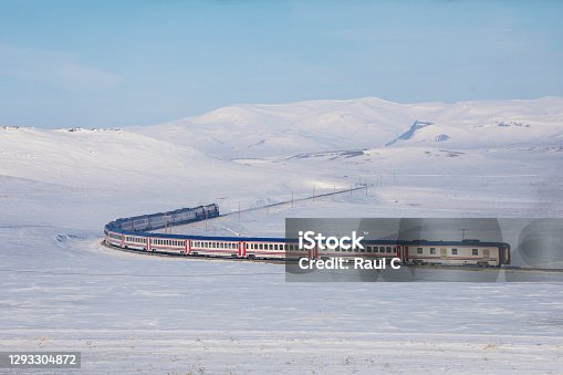 istock Eastern Express in Winter Kars Turkey 1293304872