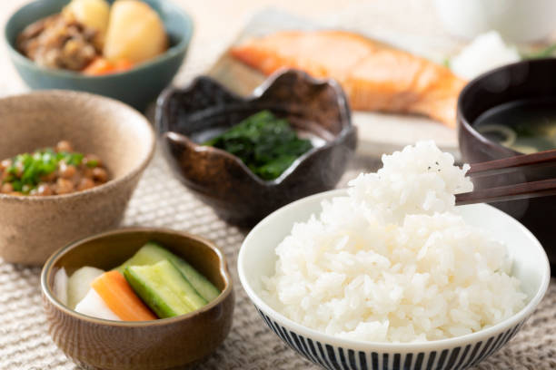 ごはん食べ - 日本食 写真 ストックフォトと画像