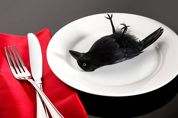 eating-crow-for-dinner-picture-id157673813