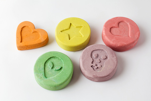 Ecstasy Pills Stock Photo - Download Image Now - iStock