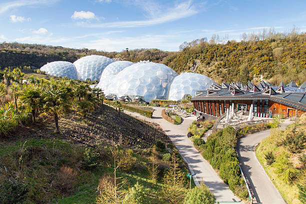 Eden Project - Cornwall stock photo
