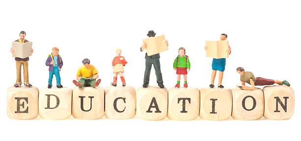 education word abstract with people  figurine stock pictures, royalty-free photos & images