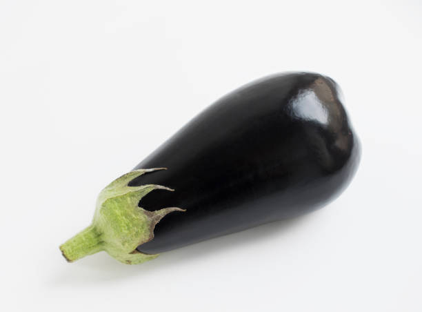 ナスのコルスアップ写真。新鮮な野菜。 - colse ストックフォトと画像