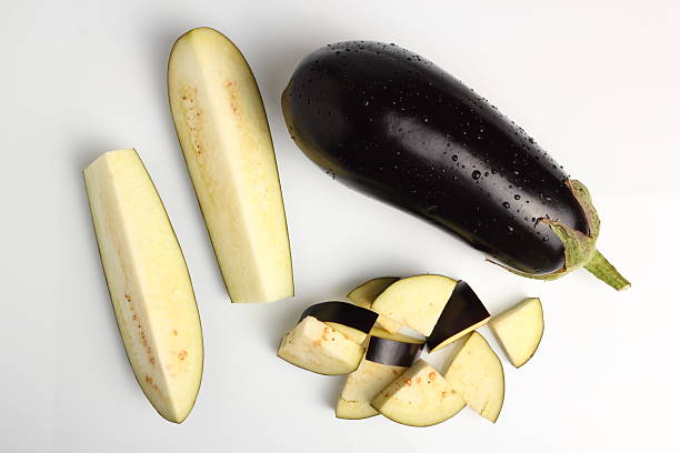 Eggplant stock photo