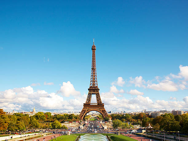Eiffel Tower stock photo