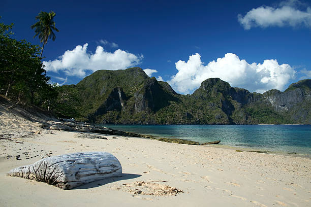 el nido beach palawan philippines  desert island stock pictures, royalty-free photos & images
