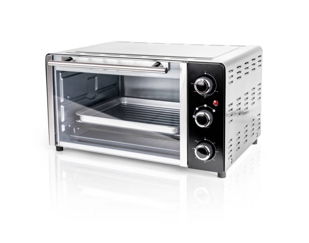 Electric Oven with clipping path stock photo