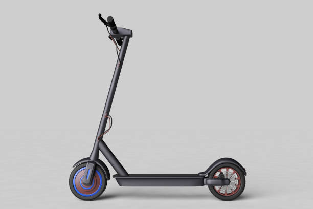 scooter elettrico - electric scooter foto e immagini stock