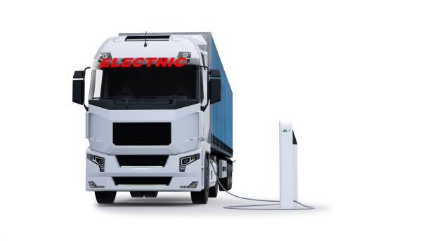 Electric truck. Charging station. 3D illustration of electric truck

This image doesn`t contain any visible trademarked products, corporate identity, logos, or copyrighted elements.
I am author of design of this car.
I am author of 3d model of this car batteries stock pictures, royalty-free photos & images