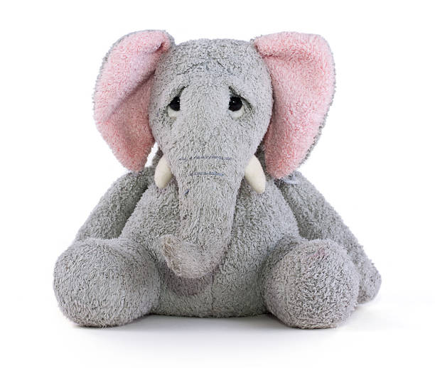 Elephant Soft Toy stock photo