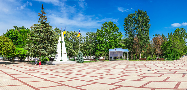 イズメイルのドナウ川の堤防,ウクライナ - ストックフォト・写真素材...