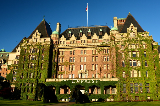 Empress Hotel Victoria British Columbia Souvenir Patch 