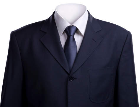 photography of business suit without anyone.