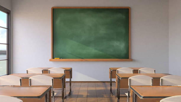 Empty classroom, pandemic concept Empty classroom, pandemic concept education stock pictures, royalty-free photos & images