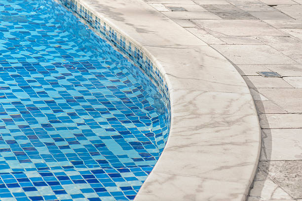 Empty Swimming Pool Detail stock photo
