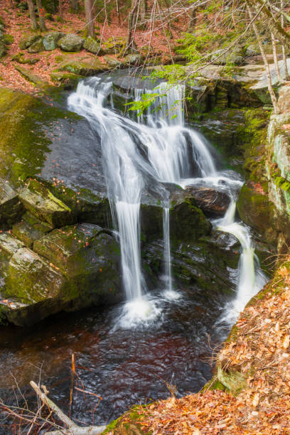 Enders Falls in the early spring stock photo