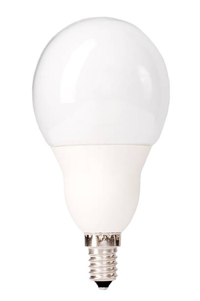 Energy-saving lamp stock photo