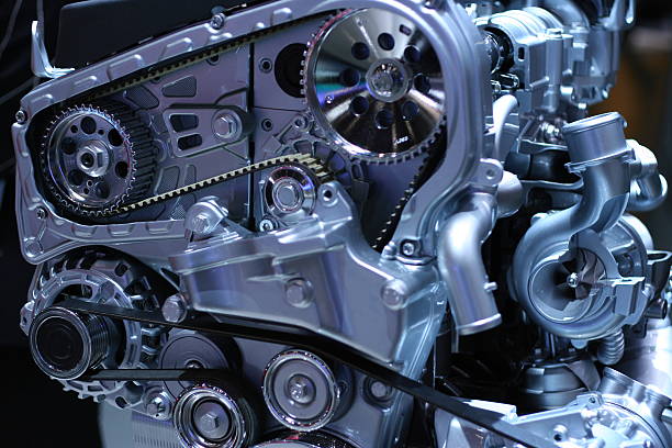 Engine stock photo