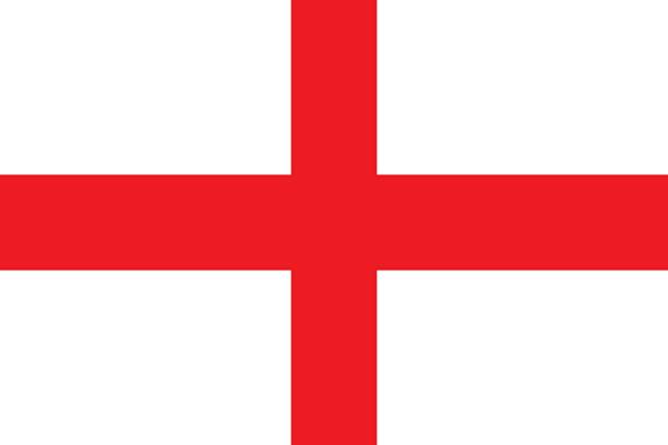 england-flagge - englische flagge stock-fotos und bilder