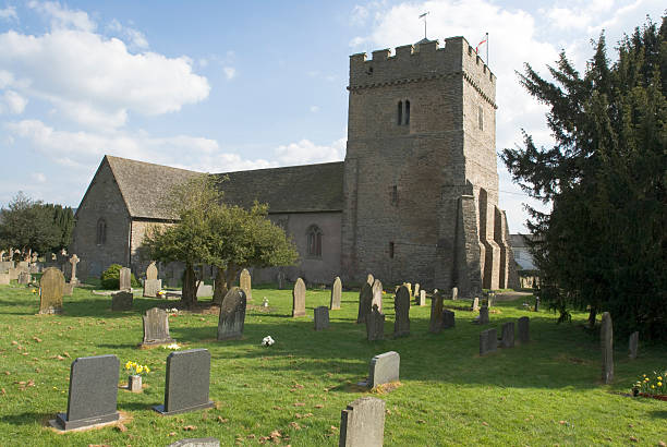 English Church stock photo