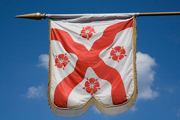 English Flag stock photo