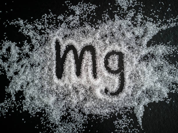 Epsom Magnesium Salt stock photo