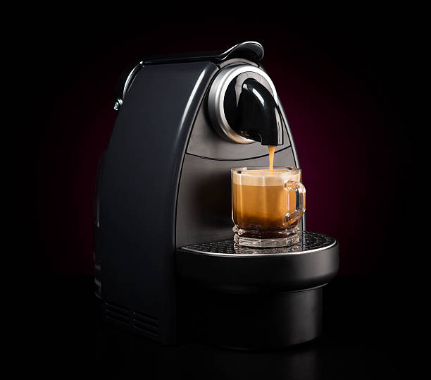 Espresso Coffee Machine stock photo