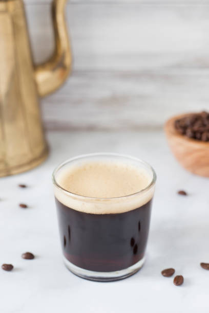 Espresso Coffee Shot stock photo