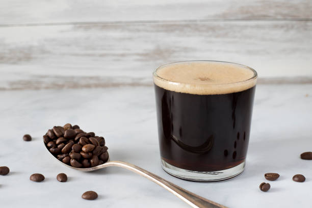 Espresso Coffee Shot stock photo