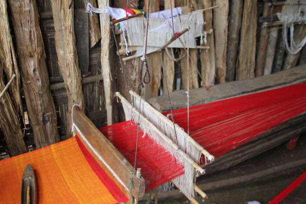 Ethiopian Loom stock photo