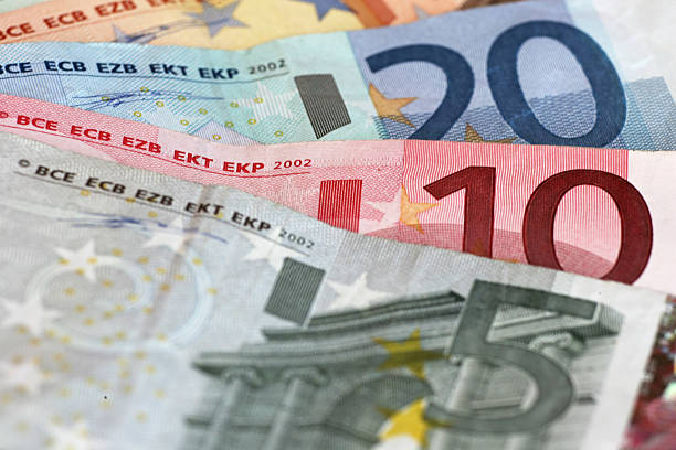 Euro Currency 10 stock photo