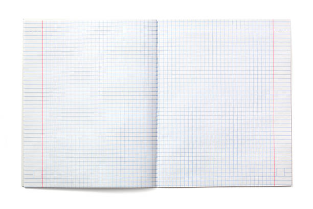 Exercise notebook with checked paper (XXXL) http://www.mordolff.ru/is/_lb_3d_blank.jpg workbook stock pictures, royalty-free photos & images