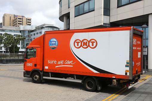 Tnt  Express Truck  Stock Photo Download Image Now iStock  Tnt  Express Truck  Stock Photo Download Image Now iStock